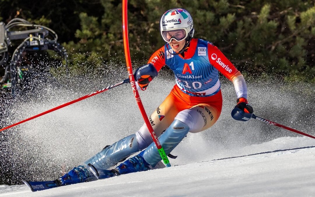 Michelle Gisin : Une sportive pro à l’ascension fulgurante.